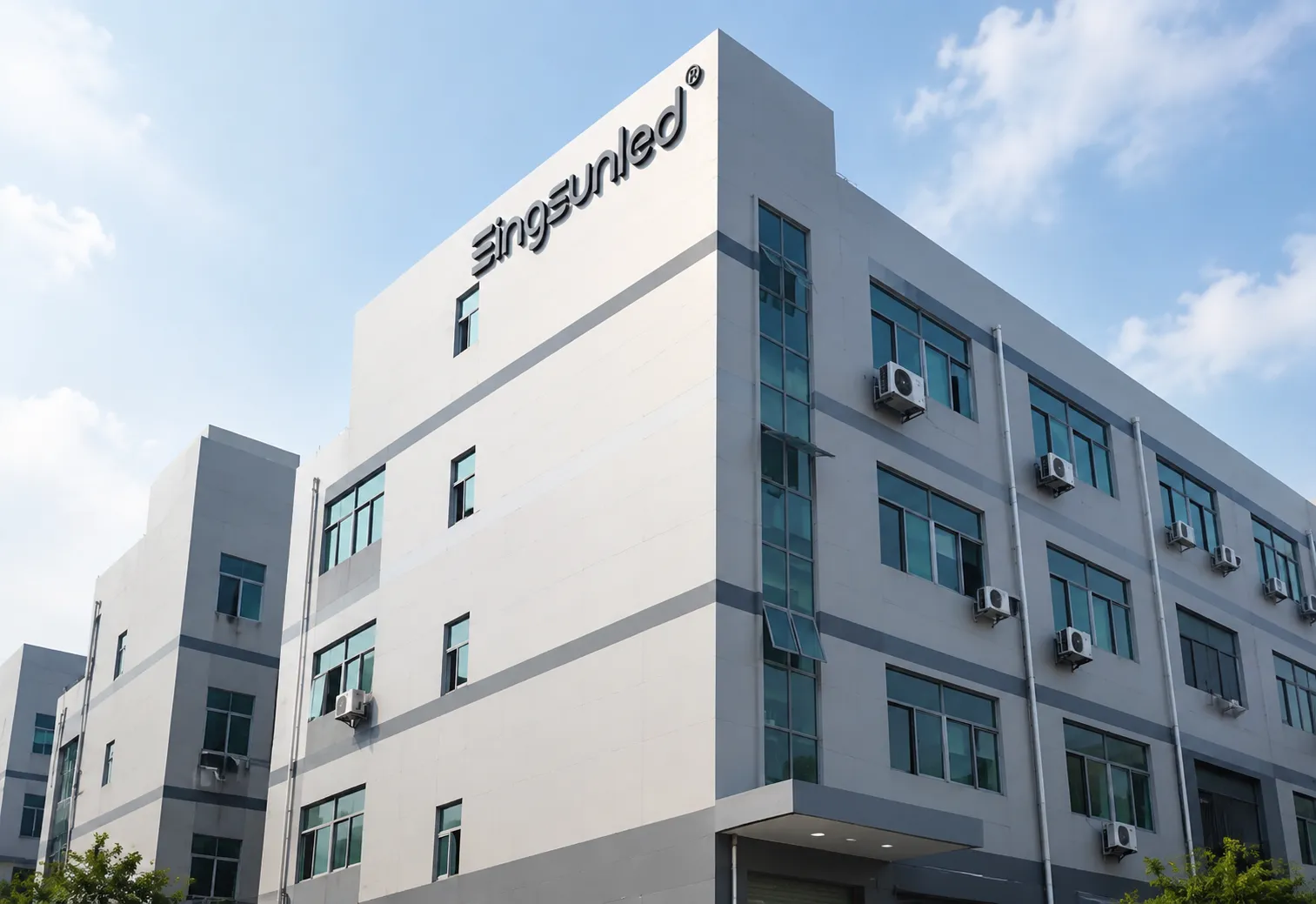SINGSUNLED factory exterior